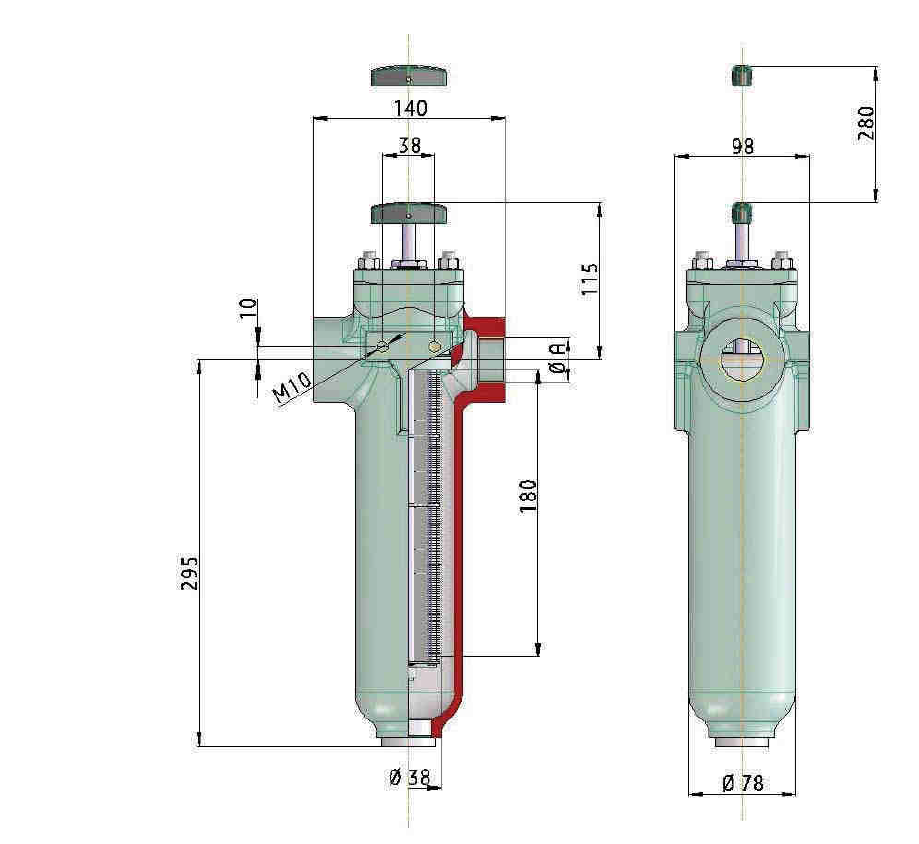 KMGP00019 plate gap-type filter