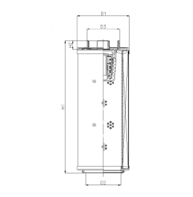 RHR2600G10B3/AB1 hydraulic filter element
