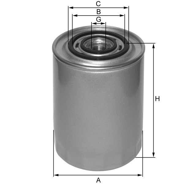 ZP3067 Ölfilter SpinOn