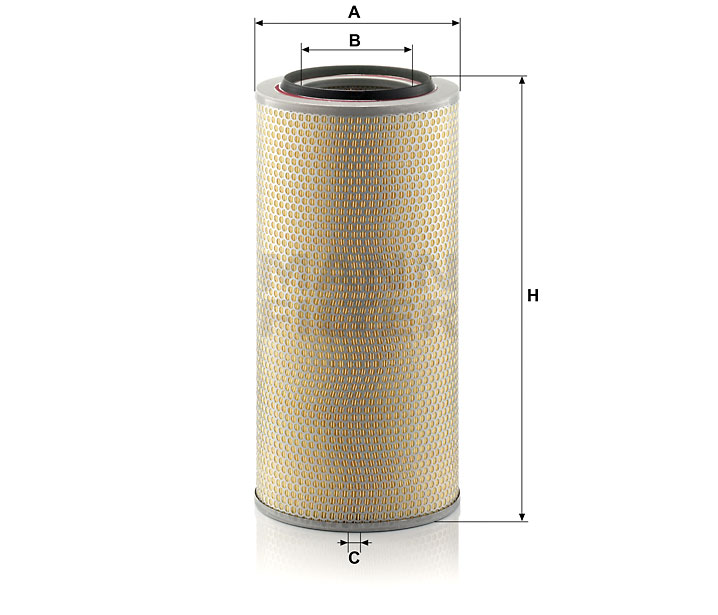 C 24 650/6 air filter element