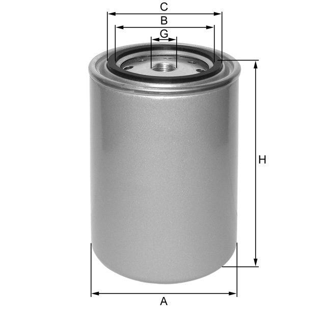 ZP3300S spin-on filter (coolant)