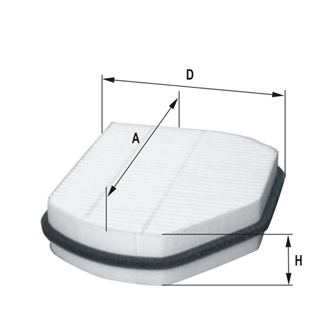 HCK7037 Innenraumfilterelement
