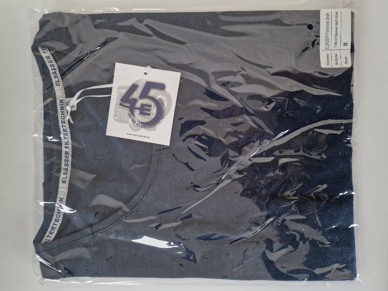 EFT Jubiläums-Shirt dark blue melange Damen M