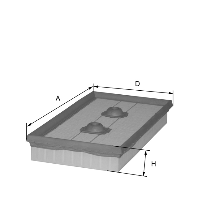 HP2241 Luftfilterelement