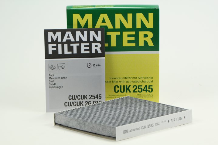 CUK 2545 cabin air filter (activated carbon)