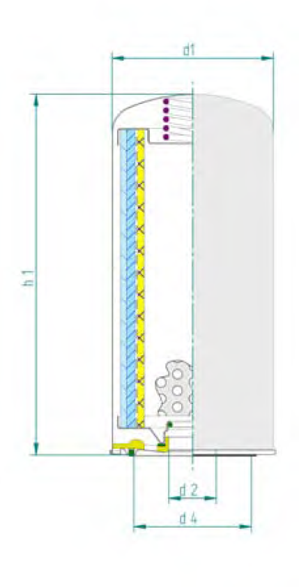 DF5013 air/oil separator spin-on