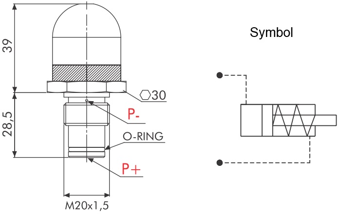 Z37 Differenzdruckanzeige optisch