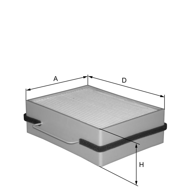 HC7104 Innenraumfilterelement