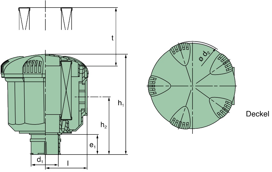 44 040 77 999 Luftfilter (Picolino Ansaugfilter)