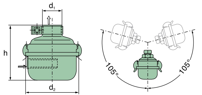 41 021 87 013 Luftfilter (Dämpferfilter NW52)