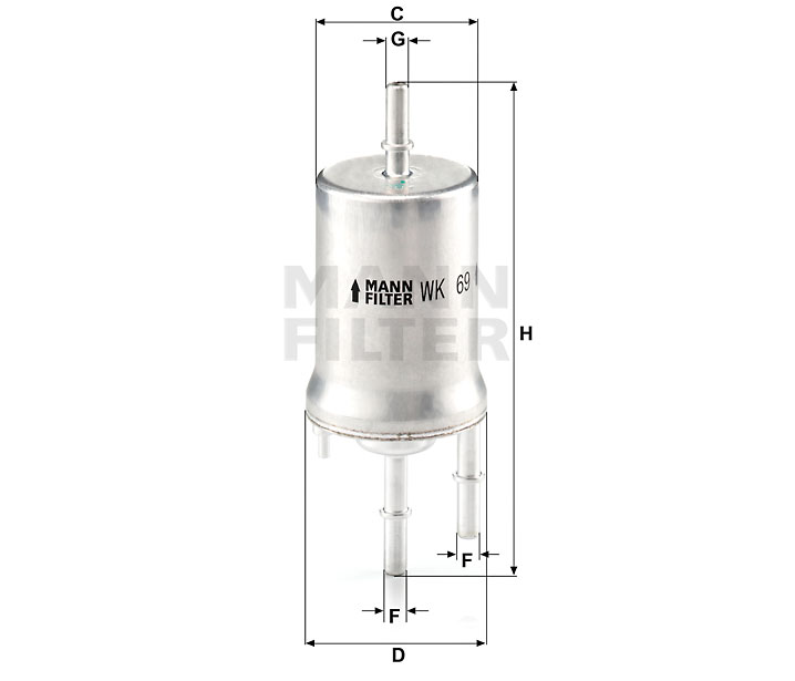 WK 69 fuel filter