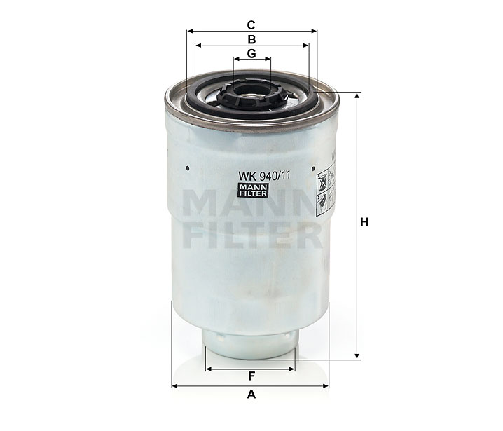 WK 940/11 x fuel filter