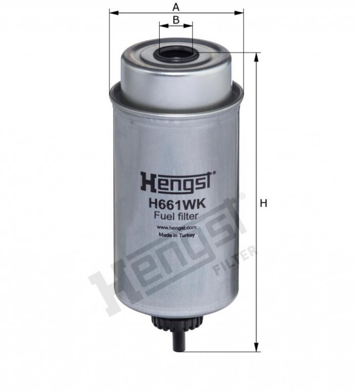 H661WK Kraftstofffilterelement