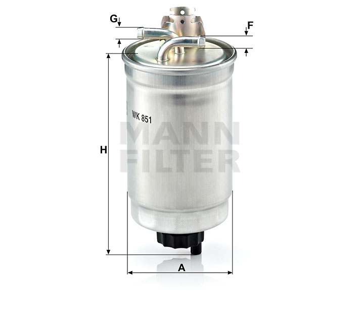 WK 851 fuel filter