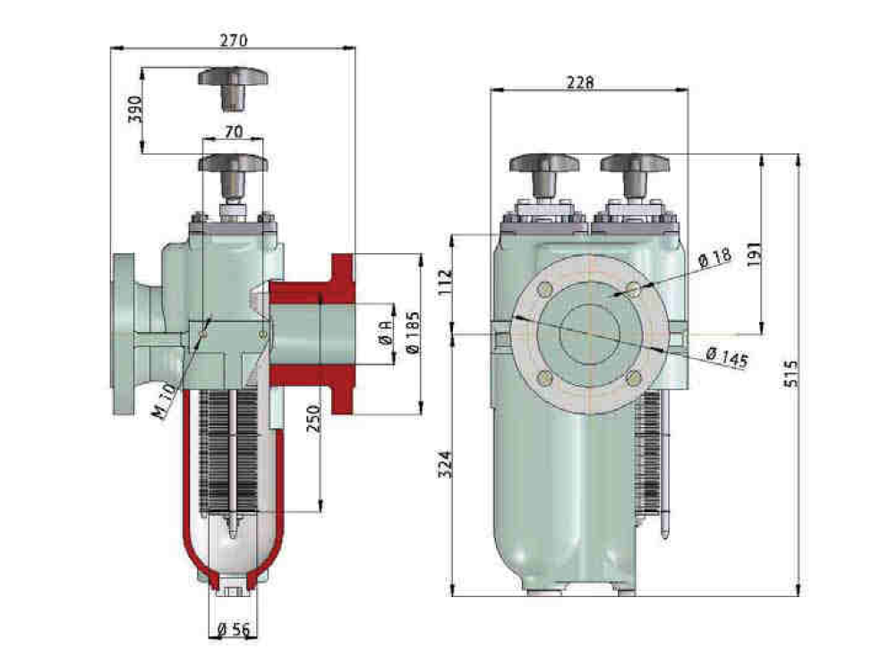 KMGP00022 plate gap-type filter