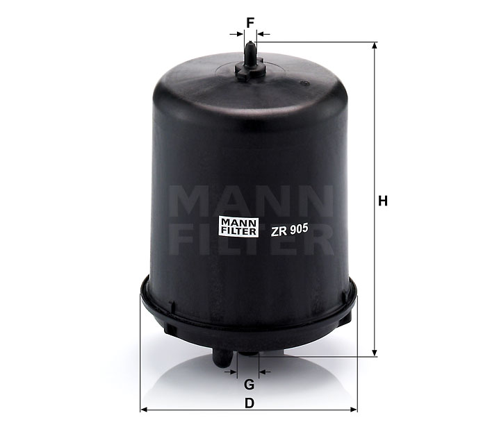 ZR 905 z oil filter (for centrifuge)