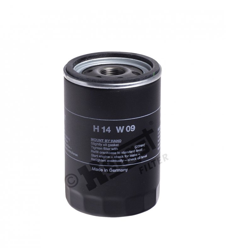 H14W09 oil filter spin-on