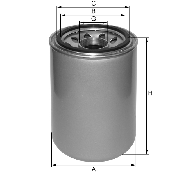 ZP3122 hydraulic filter spin-on