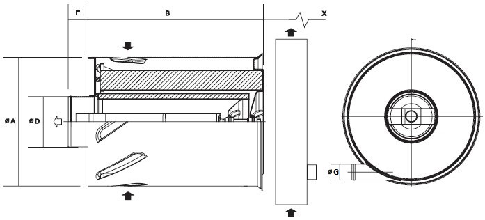 B100067 Luftfilter (AxialSeal FLB)