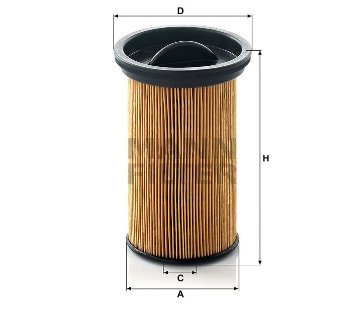 PU 742 fuel filter