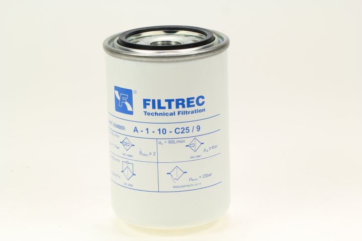 A110C25/9 hydraulic filter spin-on