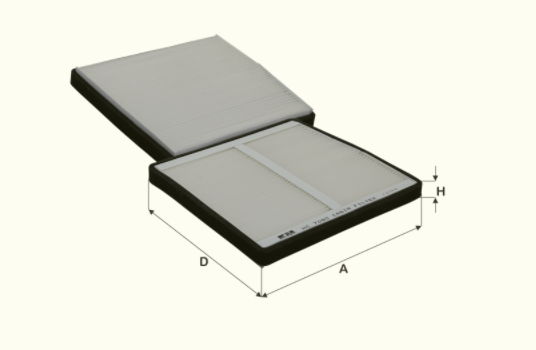 HC7080 Innenraumfilterelement