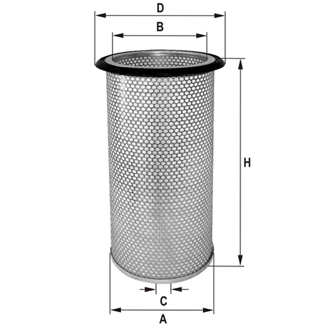 HP464 air filter element (secondary)