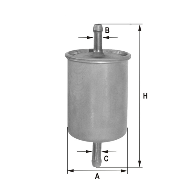 ZP8031FL fuel filter in-line