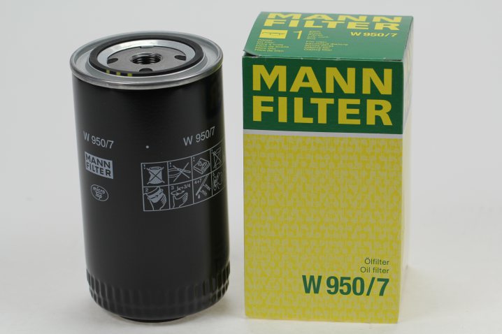 W 950/7 oil filter (spin-on)