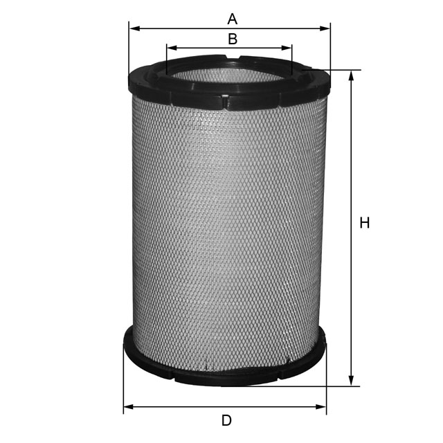 HP2628 Luftfilterelement