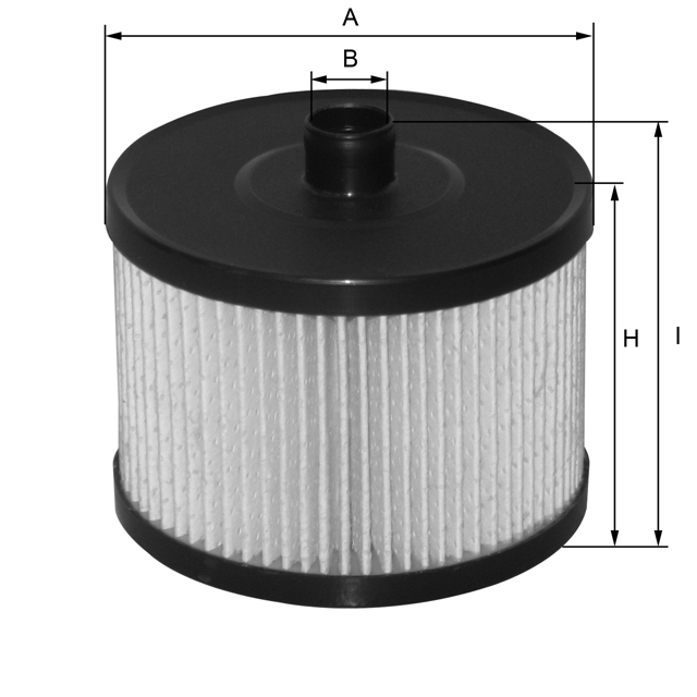 MFE1519MB Kraftstofffilterelement (metallfrei)