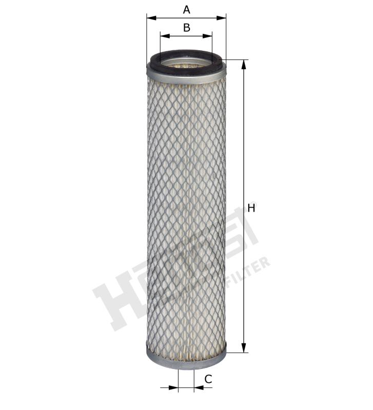 E1772LS D711 air filter element (secondary)