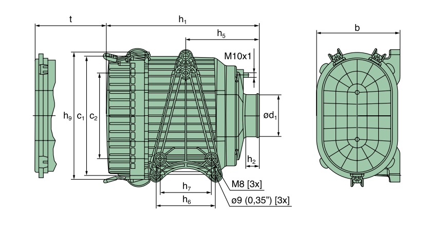 45 270 75 912 Luftfilter (Iqoron-S 7)