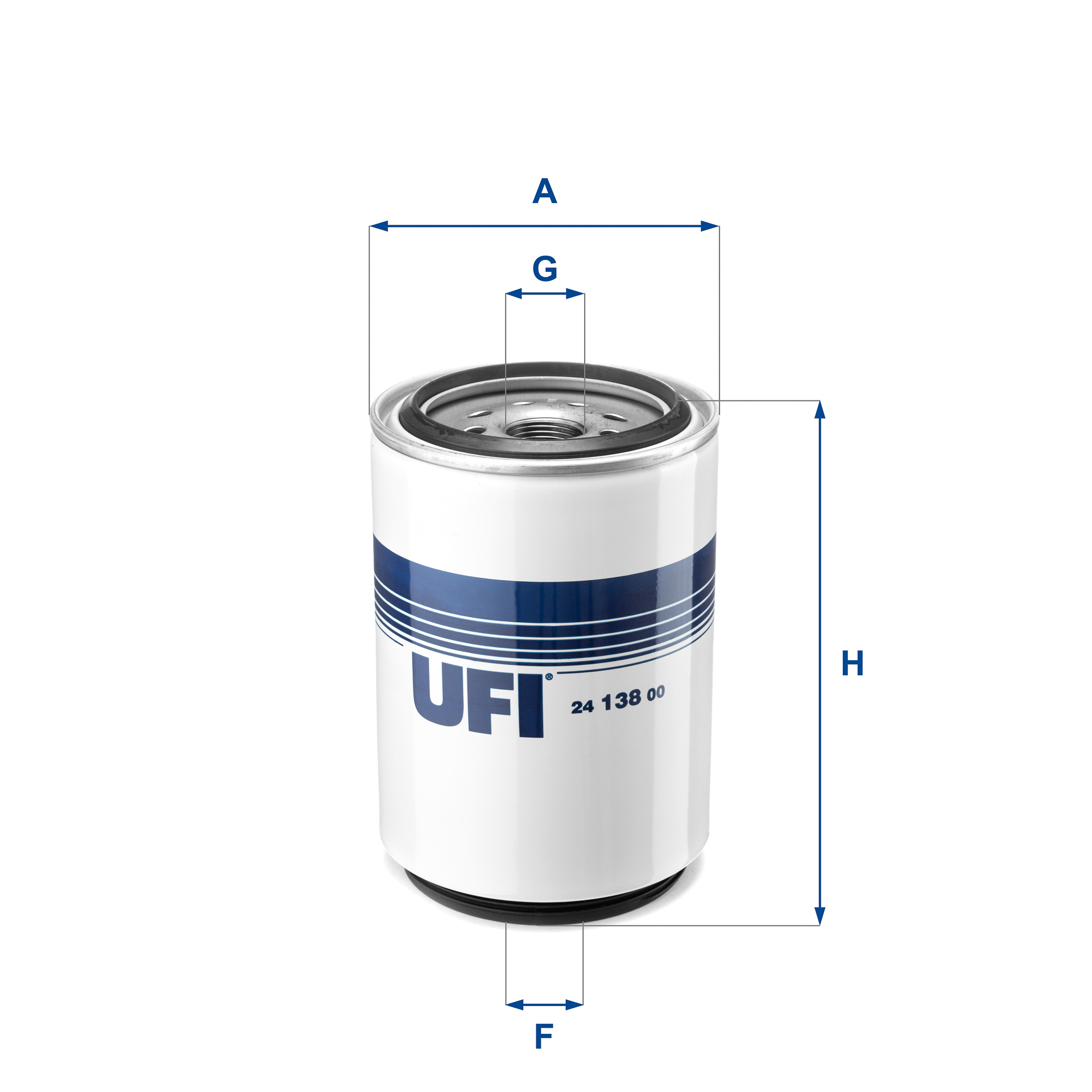 24.138.00 fuel filter spin-on