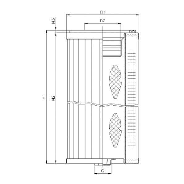 WX441 air filter element