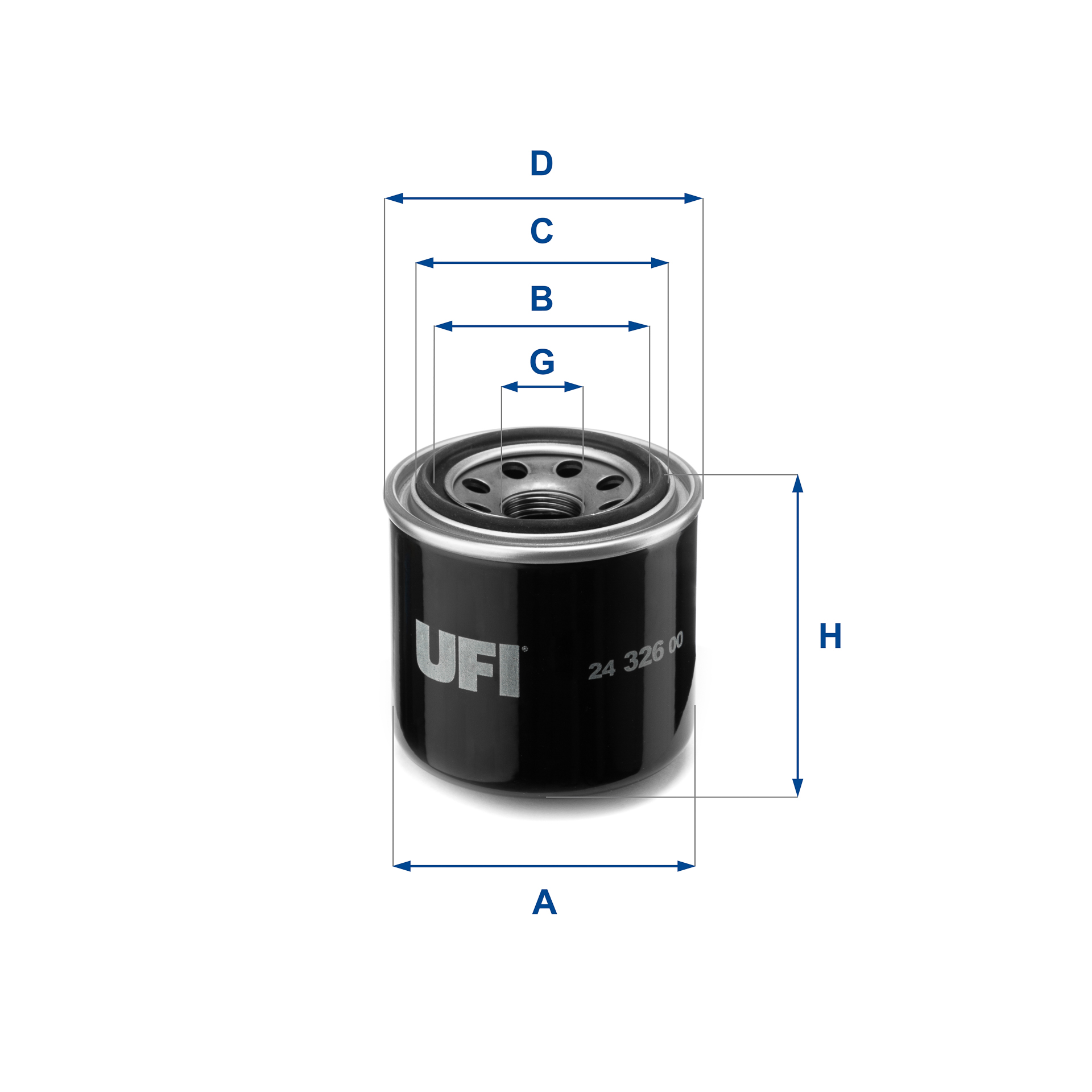 24.326.00 Kraftstofffilter SpinOn