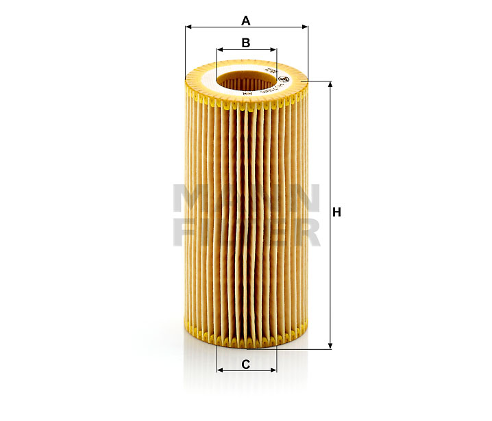 HU 719/6 x Flüssigkeitsfilterelement (metallfrei)