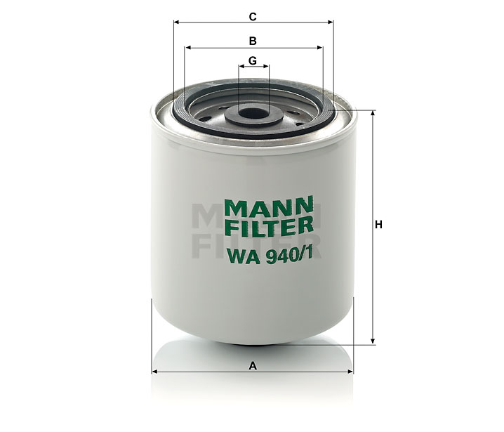 WA 940/1 coolant filter spin-on