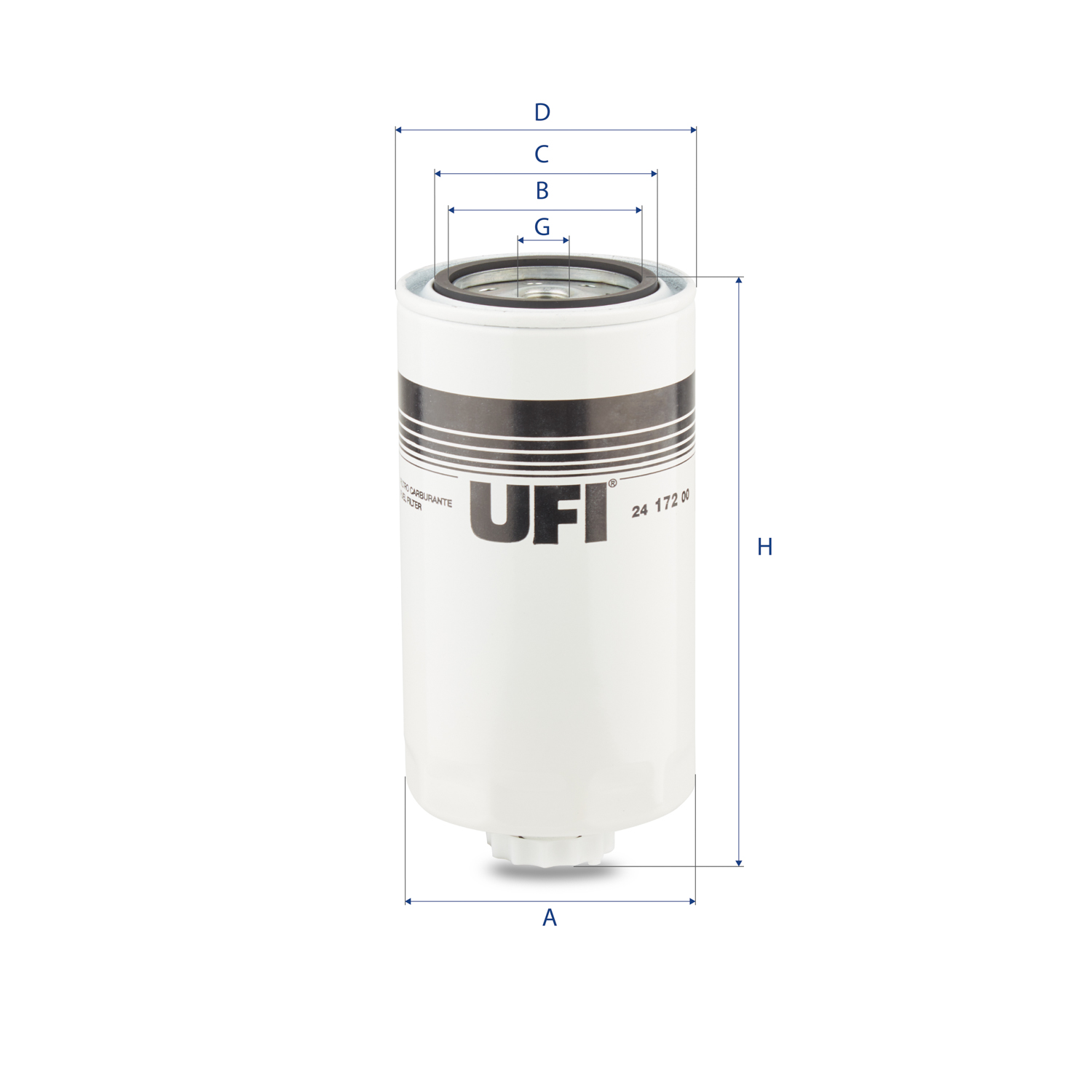 24.172.00 Kraftstofffilter SpinOn