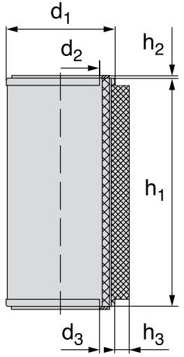 49 000 50 461 air/oil separator (element)