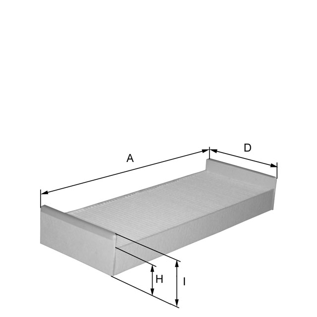 HC7086 cabin air filter element