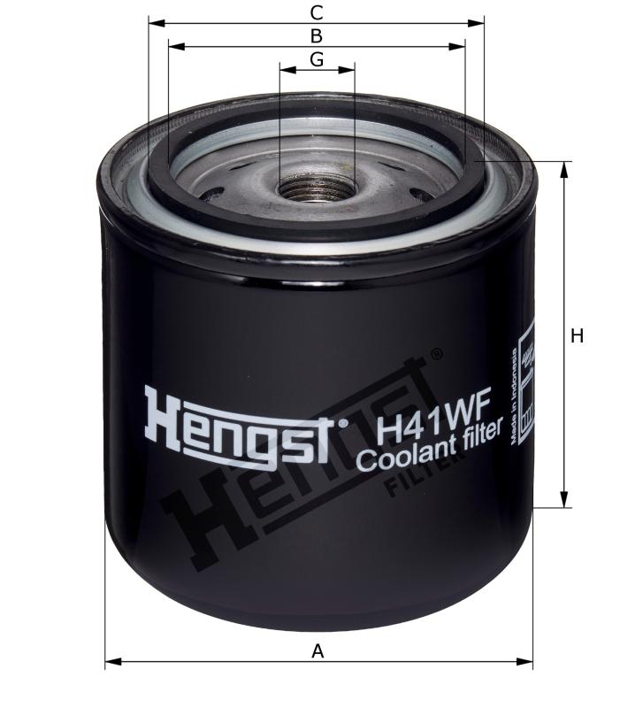 H41WF coolant filter spin-on