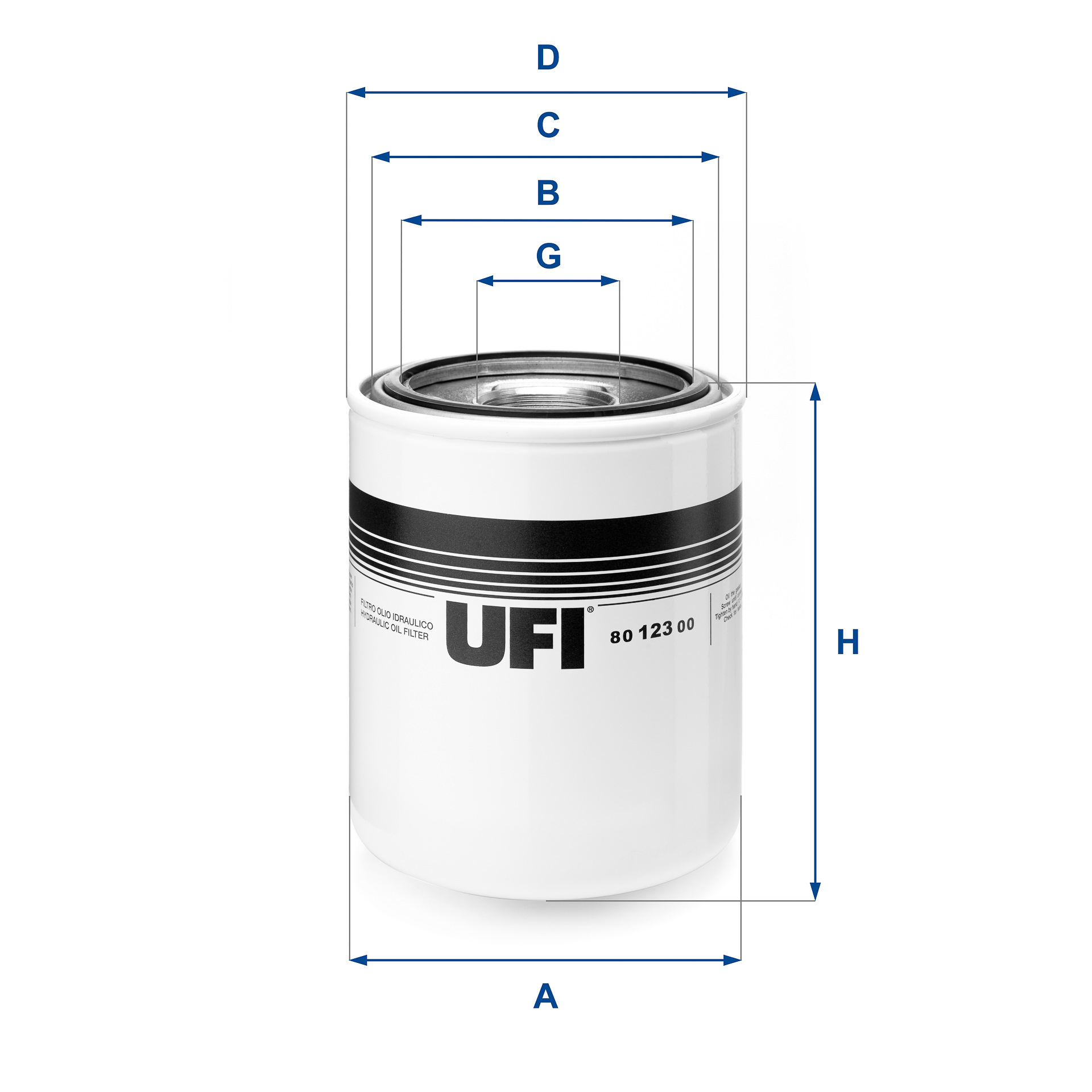80.123.00 oil filter spin-on
