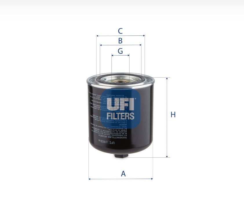 25.EVO.00 oil filter element
