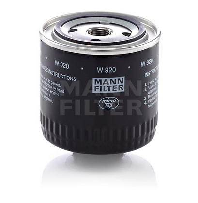 W 920 oil filter (spin-on)