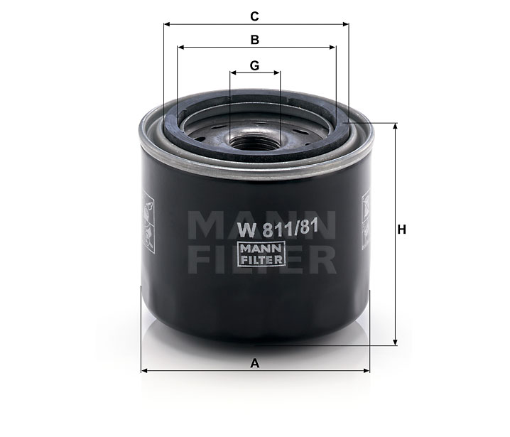 W 811/81 oil filter