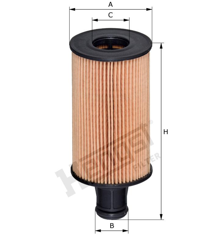 E1004H D672 Ölfilterelement