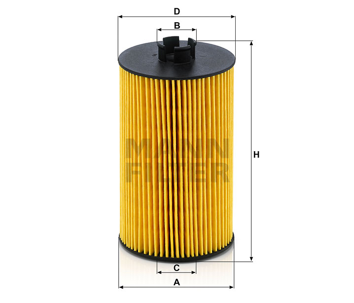 HU 931/7 x Flüssigkeitsfilterelement (metallfrei)