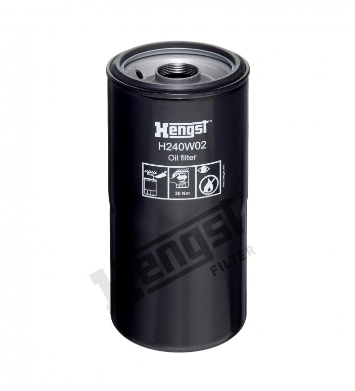 H240W02 oil filter spin-on