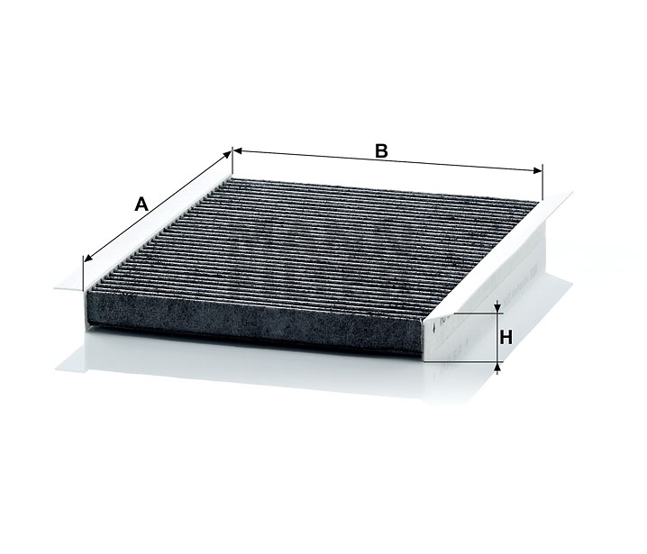 CUK 2422 cabin air filter (activated carbon)